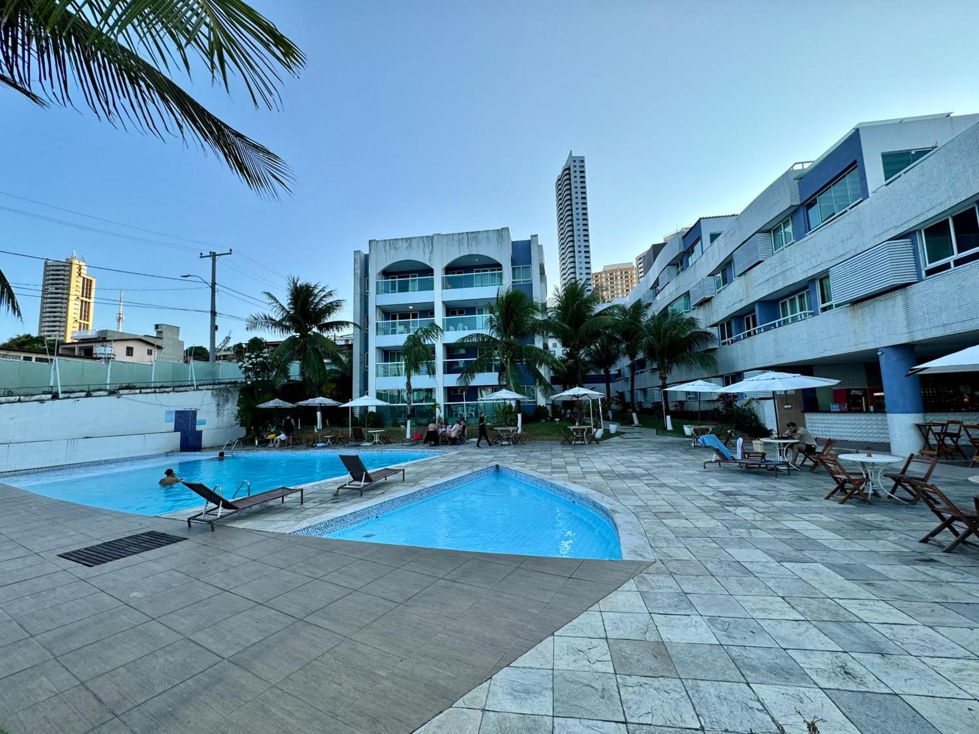 נטאל Edy Hospedagens Beira-Mar Flat 310 Com Vista Para O Morro Do Careca, Piscina E Localizacao Privilegiada מראה חיצוני תמונה