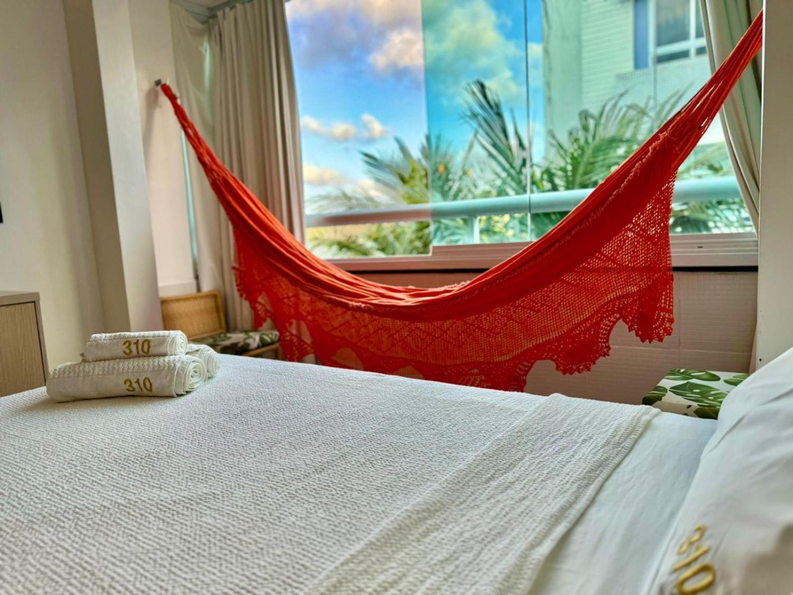 נטאל Edy Hospedagens Beira-Mar Flat 310 Com Vista Para O Morro Do Careca, Piscina E Localizacao Privilegiada מראה חיצוני תמונה