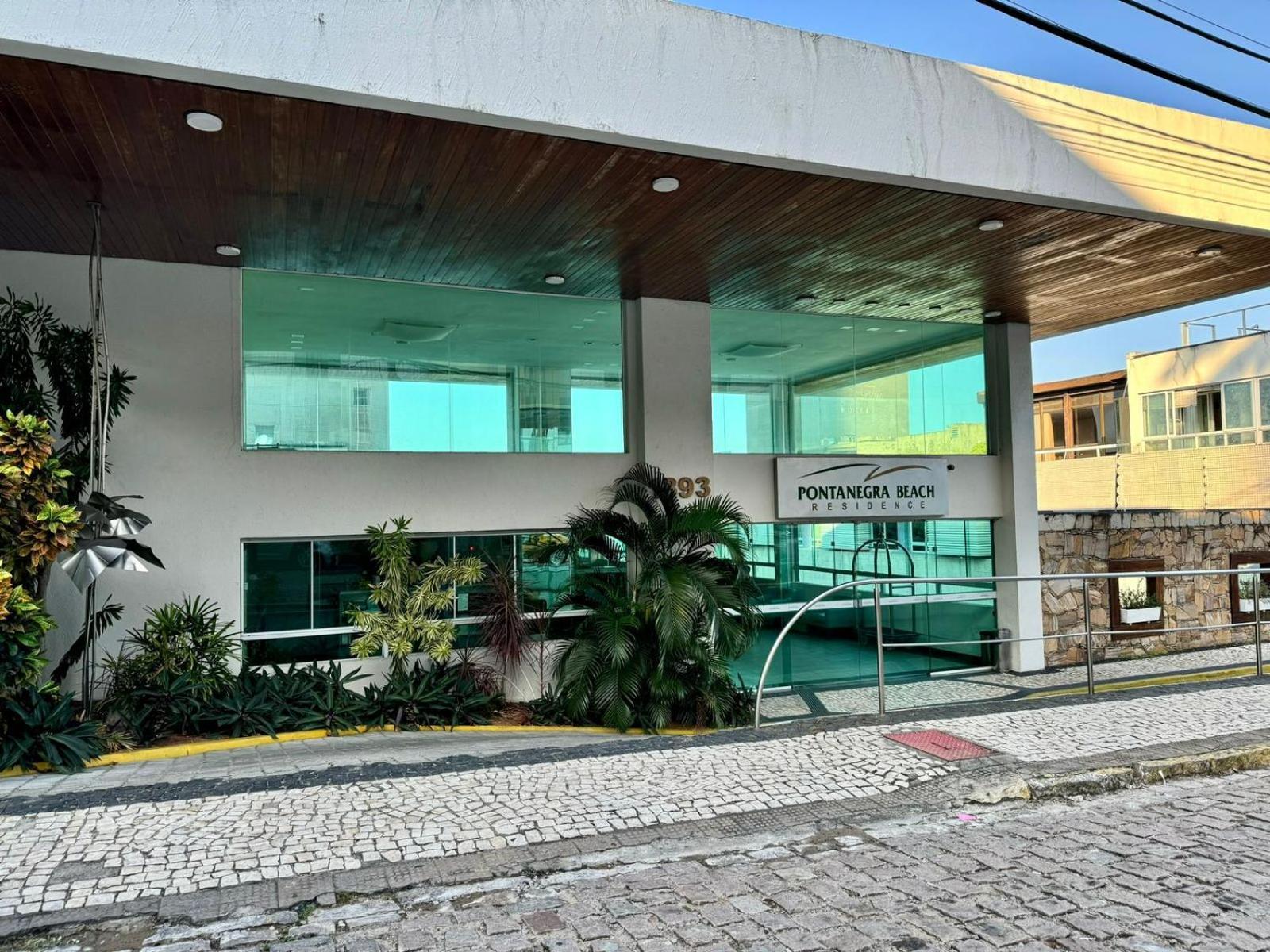 נטאל Edy Hospedagens Beira-Mar Flat 310 Com Vista Para O Morro Do Careca, Piscina E Localizacao Privilegiada מראה חיצוני תמונה
