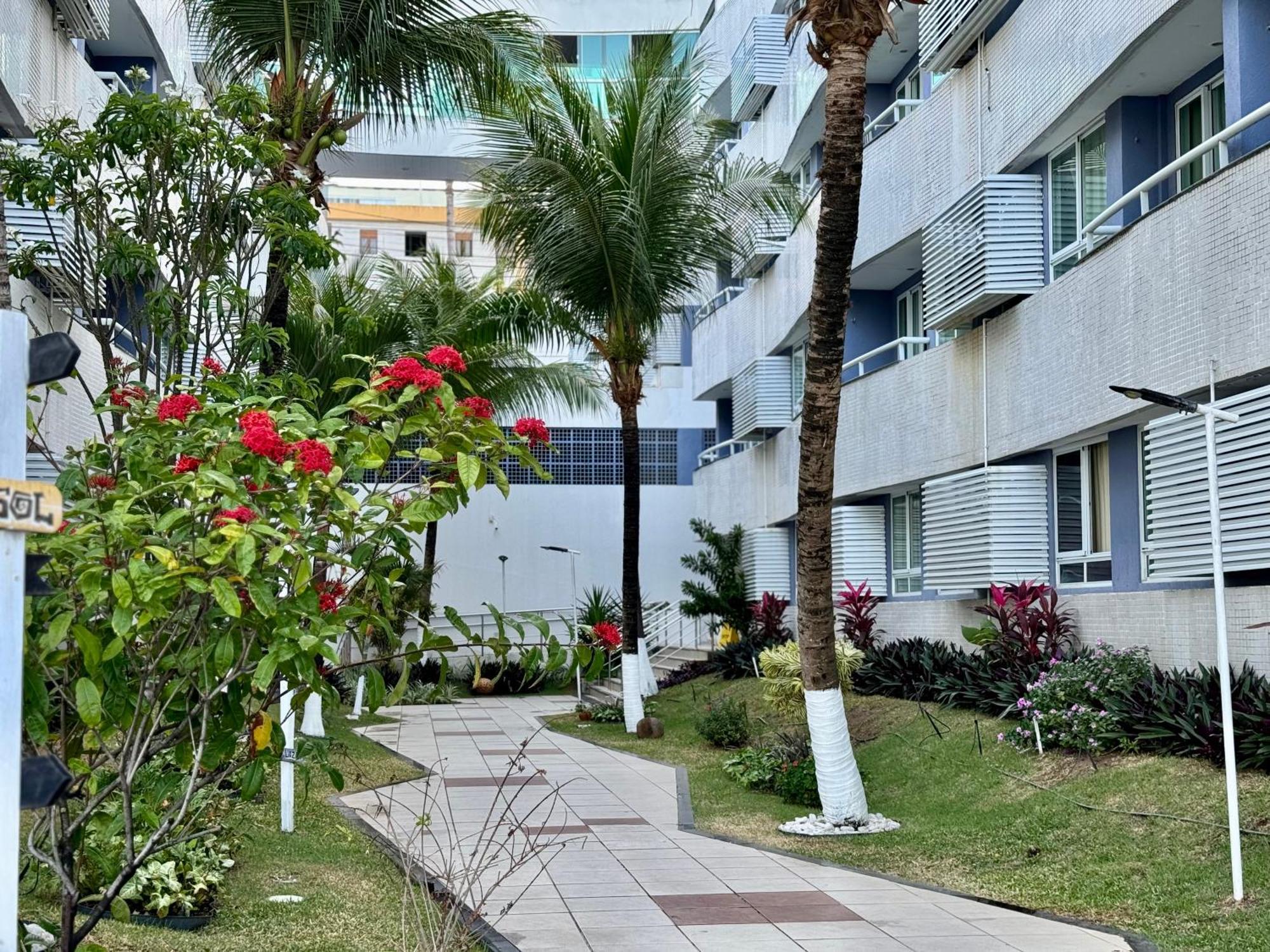 נטאל Edy Hospedagens Beira-Mar Flat 310 Com Vista Para O Morro Do Careca, Piscina E Localizacao Privilegiada מראה חיצוני תמונה