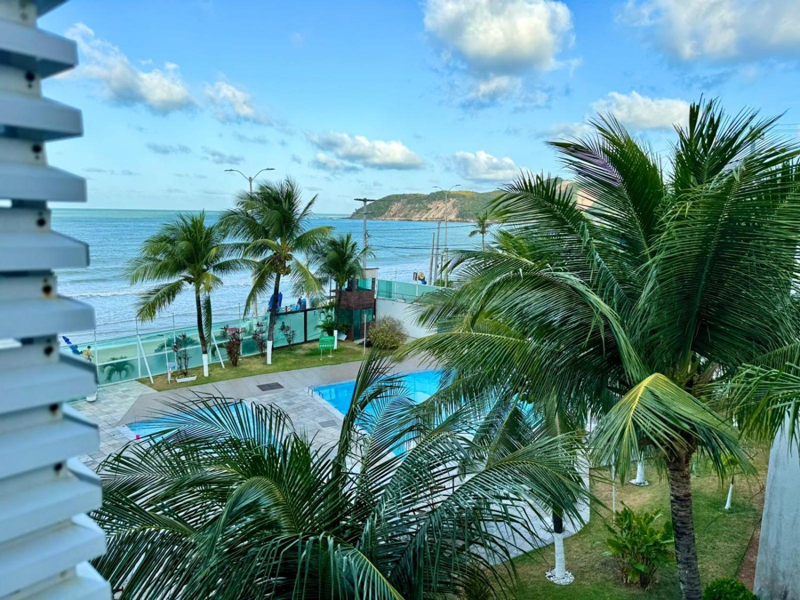 נטאל Edy Hospedagens Beira-Mar Flat 310 Com Vista Para O Morro Do Careca, Piscina E Localizacao Privilegiada מראה חיצוני תמונה