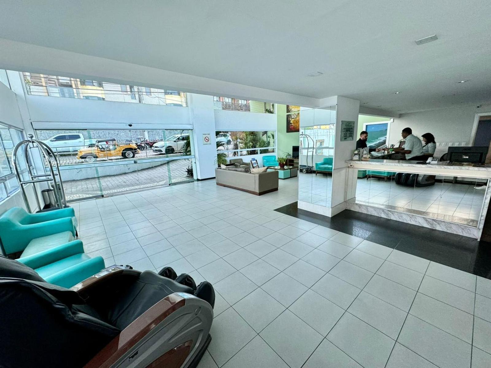 נטאל Edy Hospedagens Beira-Mar Flat 310 Com Vista Para O Morro Do Careca, Piscina E Localizacao Privilegiada מראה חיצוני תמונה