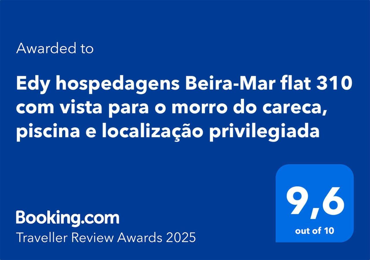נטאל Edy Hospedagens Beira-Mar Flat 310 Com Vista Para O Morro Do Careca, Piscina E Localizacao Privilegiada מראה חיצוני תמונה